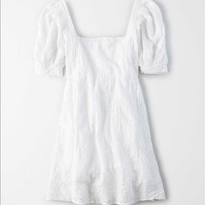NWOT American Eagle Puff Sleeve Mini Dress M